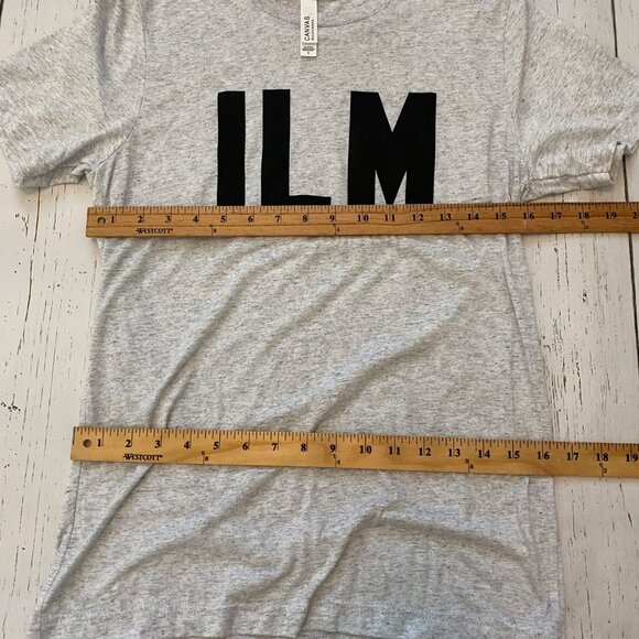 Canvas Wilmington North Carolina Airport Code Short Sleeve Tee - Picture 7 of 10